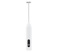Mousseur à lait électrique - Mélangeur portatif pour mousse, fouet à crème portable | Accessoire pour café, lait, chocolat, cappuccino, en acier inoxydable, pour bar, cuisine domestique,