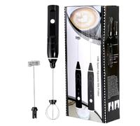 Mousseur à lait électrique | Mixeur en acier inoxydable rechargeable - Mousseur manuel pour faire mousser - Pour maison, bar, appartement, boissons, œufs, protéines en poudre, chocolat chaud Latte