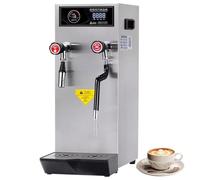 Mousseur à lait électrique professionnel puissant de 2500 W - Chauffe-lait et mousseur entièrement automatique pour cappuccino, latte, chocolat chaud - Idéal pour les baristas et les amateurs de caf