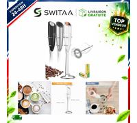 Mousseur à lait électrique SIMPLETASTE Fouet inox Support 706-0007