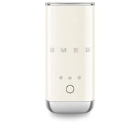 Smeg MFF02CREU Mousseur et réchauffeur de lait Automatique Chrome, Crème