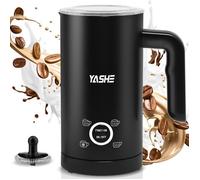Mousseur à lait électrique - YASHE - 4-en-1 - Mousse chaude/froide - 300 ml/150 ml - Nettoyage facile