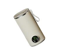 Mousseur à lait et cuiseur vapeur 4 en 1 à température contrôlée pour latte macchiato en acier inoxydable avec écran tactile