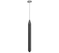 Mousseur à lait, fouet à café électrique, portable pour bar, matcha, chocolat, boissons protéinées, maison, café avec un bouton facile, moussage rapide, fouet en acier inoxydable, léger