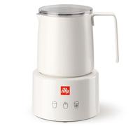 illy Milk Frother, Mousseur à lait électrique pour mousse lait chaud et froid et chocolat chaud