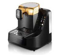 Mousseur à lait, machine à expresso entièrement automatique, classique, machine à café expresso en acier inoxydable avec réservoir d'eau amovible, cafetière filtre, pour un latte macchiato,