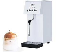Mousseur à lait, machine à mousser l'eau bouillante entièrement automatique, cuiseur vapeur électrique 2500 W, avec écran LCD, capacité de 6 L, pour le thé et le café
