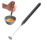 Mousseur à lait manuel,Alimenté par piles Mini mélangeur manuel - Mousseur à café électrique avec tige mélangeur | pour oeuf protéines Latte Cappuccino Chocolat en poudre Maison Appartement Cuisine