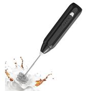 Mousseur à lait - Mélangeur électrique rechargeable, trois réglages de vitesse, mousseur à café portable, fouet automatique, machine à mousse de latte, mélangeur de poudre de protéine, outil de