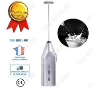 Mousseur à lait - Nespresso - Électrique - Portable - Acier inoxydable - 2 piles AA