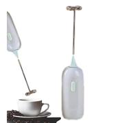 Mousseur à lait portable, batteur électrique | Mousseur à boisson à piles, fouet à lait en acier inoxydable, mélangeur de mousse de café pour cappuccino, latte, chocolat chaud et matcha