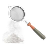 Mousseur à mailles fines - Passoire à graisse alimentaire, mousseur à chaud avec manche long, passoire à graisse alimentaire multifonctionnelle en acier inoxydable pour écrémer et frire