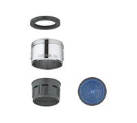 Mousseur Chromé 13927000 Filetage e terne Aérateur classe C 30 l min a 3 bars