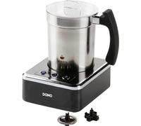 DOMO Mousseur à lait DO717MF 650 W 230 ml 3 fonctions Noir/Inox