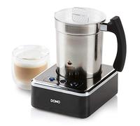DOMO Mousseur à lait DO717MF 650 W 230 ml 3 fonctions Noir/Inox