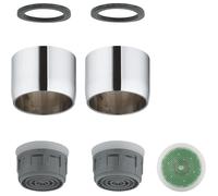 Mousseur économie d’eau Chromé 40527000 (Import Allemagne)