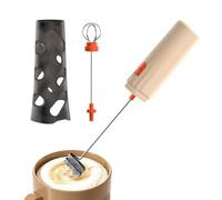 Mousseur électrique portable mains libres 500 mAh avec support | Mousseur à café rechargeable pour café, boulangerie, bureau, chocolat, œuf, protéines en poudre et smoothies