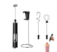 Mousseur électrique portable - Outil électrique réglable à 3 vitesses - Mousseur à café portatif | Pour cappuccino, chocolat chaud, sauce latte, amateurs de sauces et personnes âgées