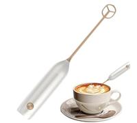 Mousseur fouet à café, mousseuse, puissants bâtonnets pour faire mousser le lait, agitateurs à œufs, batteur à boissons, mousseur à lait amovible pour