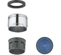 GROHE Mousseur 13927000 Chromé, filetage mâle M28x1, aérateur 30 l/min à 3 bars – Import Allemagne