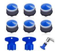 Mousseur Robinet Cuisine, 6 Pièces Aérateur Robinet M18.5 Embout Robinet Cuisine Aérateur de Robinet pour Robinet pour la Cuisine la Salle de Bain