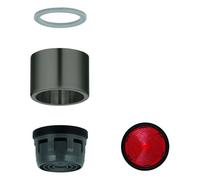 Mousseur Robinet Grohe M22, filetage intérieur Hard Graphite Brossé 13999AL0