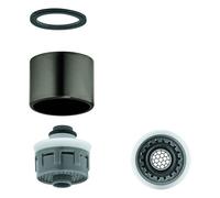 Mousseur Robinet Grohe M22, filetage intérieur Hard Graphite Brossé 48194AL0