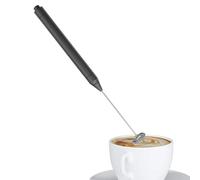 Moussoir à Main | Mélangeur Mini à Main sur Piles - Batteur À Café Électrique En - Pour Crème, Latte, Chocolat en Poudre, Boissons, Appartement, Cuisine, Restaurant, Voyage,