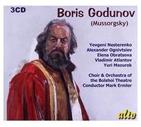 Moussorgski : Boris Godunov. Nesterenko, Obratsova, Emler.