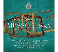 Tableaux d'une exposition Une nuit sur le Mont Chauve La Khovanchtchina La Foire de Sorotchintsy Modeste Petrovitch Moussorgski (Compositeur), Grzegorz Nowak (Chef d'orchestre), The Royal Philharmonic Orchestra (Interprète) https://www.fnac.com/a8962387/Modeste-Petrovitch-Moussorgski-Tableaux-d-une-exposition-Une-nuit-sur-le-Mont-Chauve-La-Khovanchtchina-La-Foire-de-Sorotchintsy-CD-album?oref=d35efa64-6b79-1477-0447-c8aa07c0bff3