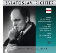 Moussorgski, Prokofiev & Rachmaninoff : Oeuvres pour Piano / Sviatoslav Richter