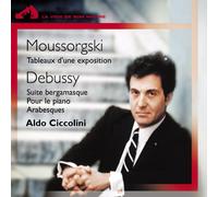 Moussorgski : Tableaux d'une exposition ; Debussy : Suite bergamasque, Arabesques