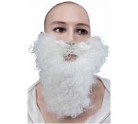 Moustache + Barbe Frisee - Blanche - Blanche Blanc G