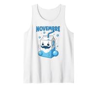 Moustache Bleue Prévention Cancer Prostate & Santé Kawaii Débardeur