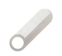 Moustache en métal - dent fine, petit peigne à cheveux, peigne de voyage pour moustache à barbe | Poils de commode pour soins quotidiens et tête de coiffage barbe portable multifonction
