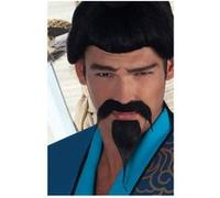 moustache et barbe samourai - 01800 Noir G