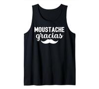 Moustache gracias humour cadeau drôle moustachu hipster Débardeur