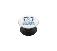 Moustache Humour Homme moustachu solidarité Ruban Bleu Retro PopSockets PopGrip Adhésif
