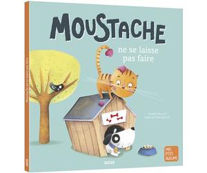 Moustache ne se laisse pas faire NED - Armelle Renoult - Auzou Philippe Eds - broché - Album jeunesse dès 3 ans