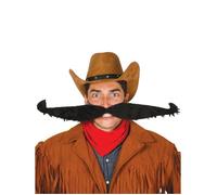 MOUSTACHE NOIRE GÉANTE 55 CM