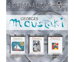 Moustaki, Georges - Coffret 3 CD : Racines et errances / Sagesses et chemins de fortune / Voyages et rencontres