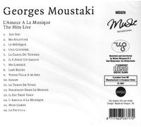 Georges Moustaki - l'amour a La Musique [Import]