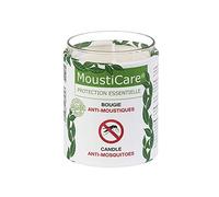 Mousticare - Bougie anti-moustiques sans paraffine 160g - Vendu par unité