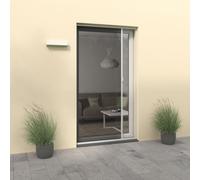 MOUSTIKIT Moustiquaire Enroulable Latérale ALU Toile Anti-Pollen - H230 cm x L140 cm - Blanc