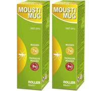 Moustimug Original Roller 20% DEET Rouleau 2x50 ml