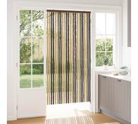 vidaXL Moustiquaire rideau de porte Chenille 100 x 220 cm Beige contre les insectes