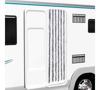 Moustiquaire 100x220 cm Beige Chenille Rideau de Porte contre Insectes vidaXL