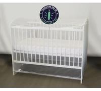 Moustiquaire adaptable en forme de housse - Blanc - 100 x 70 x 125 cm