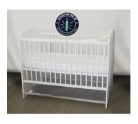 Moustiquaire adaptable en forme de housse - Blanc - 100 x 70 x 125 cm