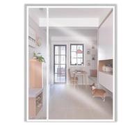 Moustiquaire Aimantée 150×215cm Blanc Rideau Porte Anti Puissants Aimants de Porte Rideau Couloirs Patio Sans Perçage Ouverture latérale Rideau